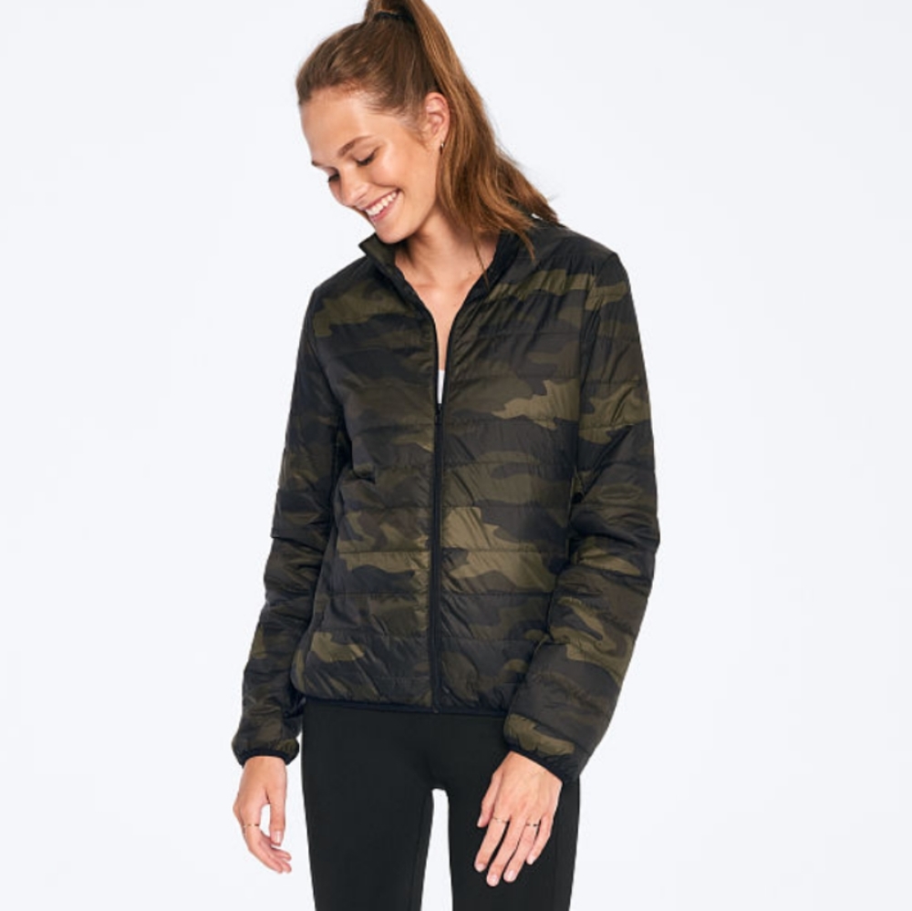 VS PINK Packable Puffer Jacket sz LG